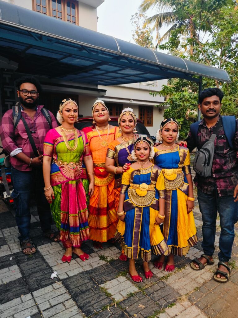 Nivedyam School of Dance on stage